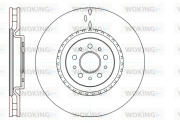 D61010.10 Brzdový kotouč WOKING