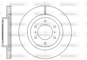 D61100.10 WOKING brzdový kotúč D61100.10 WOKING