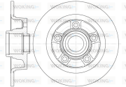 D61115.00 Brzdový kotouč WOKING