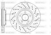D61123.10 Brzdový kotouč WOKING
