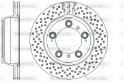 D61146.10 WOKING brzdový kotúč D61146.10 WOKING
