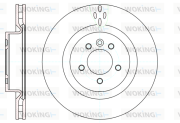 D61149.10 WOKING brzdový kotúč D61149.10 WOKING