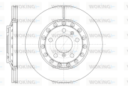 D61155.10 WOKING brzdový kotúč D61155.10 WOKING