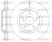 D61189.10 WOKING brzdový kotúč D61189.10 WOKING