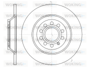 D61207.00 WOKING brzdový kotúč D61207.00 WOKING