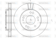 D61220.10 Brzdový kotouč WOKING