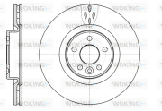 D61304.10 Brzdový kotouč WOKING