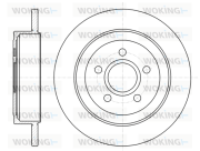 D61364.00 Brzdový kotouč WOKING