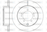 D61378.10 WOKING brzdový kotúč D61378.10 WOKING