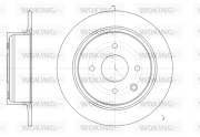 D61579.00 WOKING brzdový kotúč D61579.00 WOKING