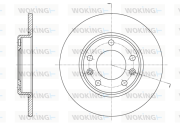 D61585.00 Brzdový kotouč WOKING