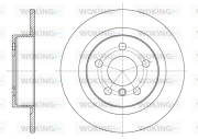 D61597.00 Brzdový kotouč WOKING