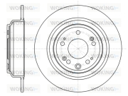 D61608.00 WOKING brzdový kotúč D61608.00 WOKING