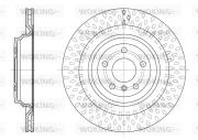 D61635.10 Brzdový kotouč WOKING