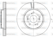 D61643.10 WOKING brzdový kotúč D61643.10 WOKING