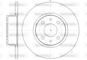 D6192.00 Brzdový kotouč WOKING