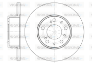 D6334.00 WOKING brzdový kotúč D6334.00 WOKING