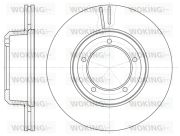 D6340.10 WOKING brzdový kotúč D6340.10 WOKING