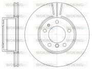 D6348.10 WOKING brzdový kotúč D6348.10 WOKING
