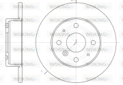 D6363.00 Brzdový kotouč WOKING