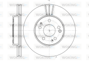 D6524.10 WOKING brzdový kotúč D6524.10 WOKING