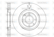 D6590.10 Brzdový kotouč WOKING