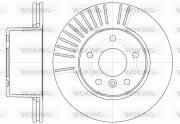 D6638.10 WOKING brzdový kotúč D6638.10 WOKING