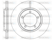 D6818.10 Brzdový kotouč WOKING