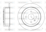D6873.00 Brzdový kotouč WOKING