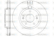 D6897.10 WOKING brzdový kotúč D6897.10 WOKING