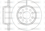 D6930.10 WOKING brzdový kotúč D6930.10 WOKING
