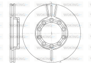 D6933.10 Brzdový kotouč WOKING