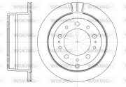 D6948.10 Brzdový kotouč WOKING