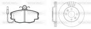 80413.01 Souprava brzd, koutocova brzda WOKING