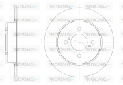 D61537.00 WOKING brzdový kotúč D61537.00 WOKING