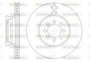 D61489.10 Brzdový kotouč WOKING