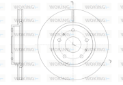 D61423.10 WOKING brzdový kotúč D61423.10 WOKING