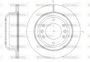 D61397.10 WOKING brzdový kotúč D61397.10 WOKING