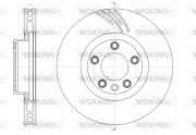 D61419.10 Brzdový kotouč WOKING