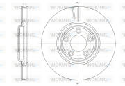 D61431.10 Brzdový kotouč WOKING