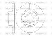 D61454.10 Brzdový kotouč WOKING