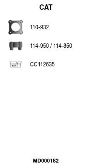 MD000182 FA1 katalyzátor MD000182 FA1