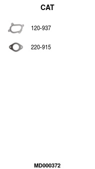 MD000372 FA1 katalyzátor MD000372 FA1