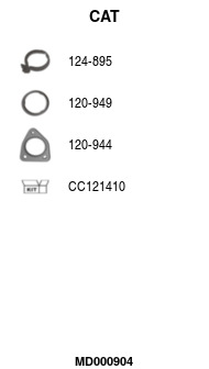 MD000904 Katalyzátor FA1