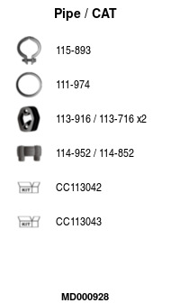 MD000928 Katalyzátor FA1