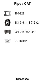 MD000966 Katalyzátor FA1