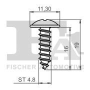 13-70002.5 Šroub FA1