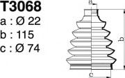 T3068 DEPA nezařazený díl T3068 DEPA