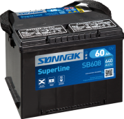 SB558 startovací baterie SUPERLINE ** SONNAK