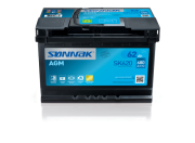SK620 startovací baterie SONNAK AGM SONNAK